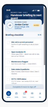 Mobile workforce app